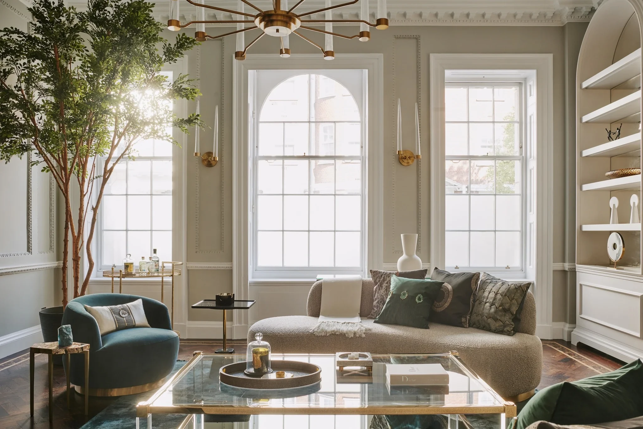 Professional trim and moulding work showing expert craftsmanship
