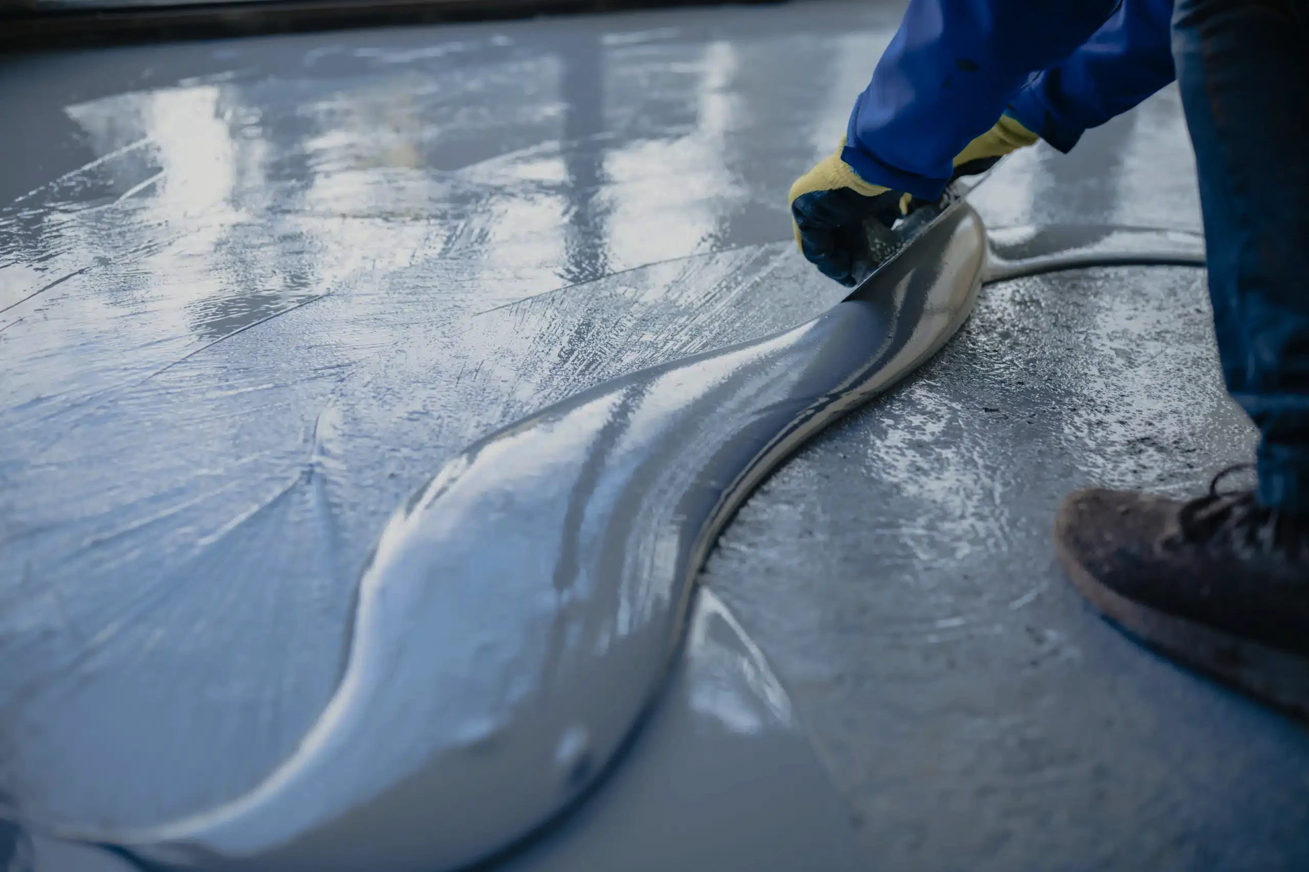 Commercial epoxy flooring installation process