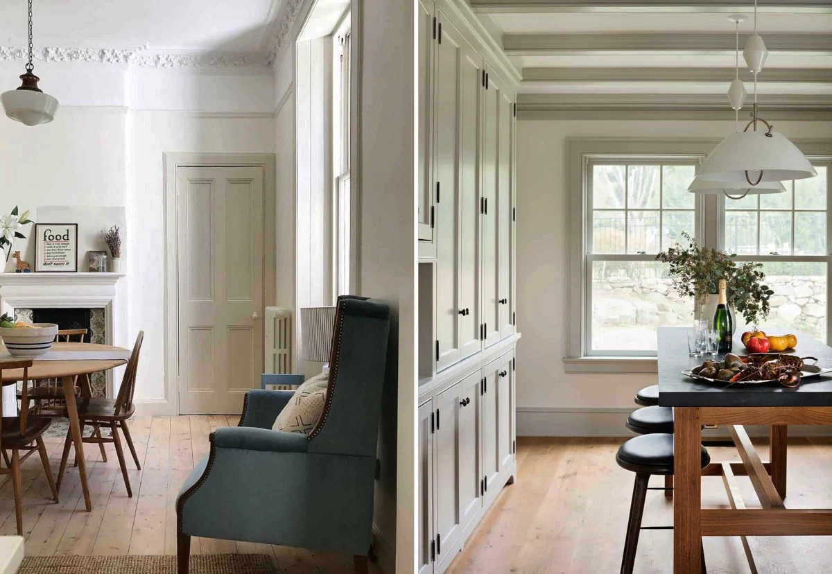Painter preparing interior space with professional techniques